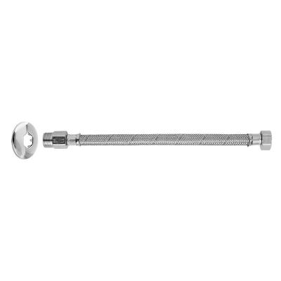 Engate Flexível Aço Inoxidável com Terminais Latão 60CM Blukit