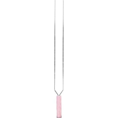 Espeto Duplo Kala para Churrasco em Aço Inox com Ponta Dupla Uso em Área Externa Inox Kala