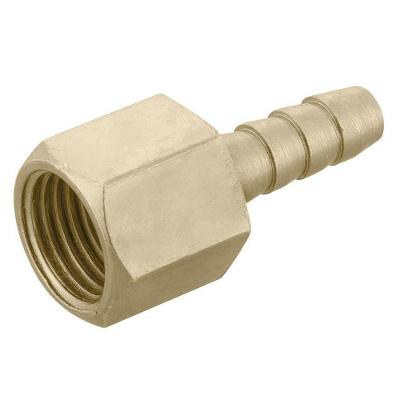 Espigão Fêmea 1-4 X 1-4 para Mangueira com Rosca NPT Latão Worker 5 PEÇAS