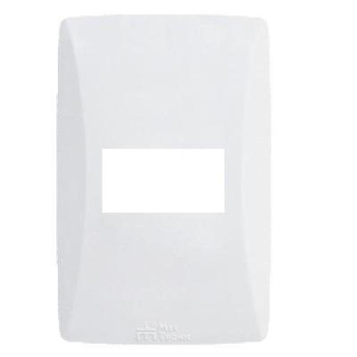 Espelho Linha Petra 1 Módulo Horizontal 4X2 Bivolt Mec Tronic