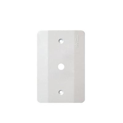 Espelho Cego com Furo Millenium 4X2 para Tomada Bivolt Branco Mec Tronic