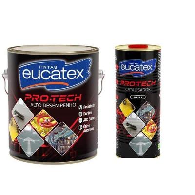 Esmalte Epóxi Pro-tech com Alta Resistência Cinza Escuro Eucatex