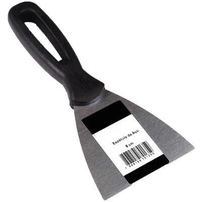 Espátula de Aço 12cm com Cabo Plástico Flexível Aço Temperado Kala 12CM