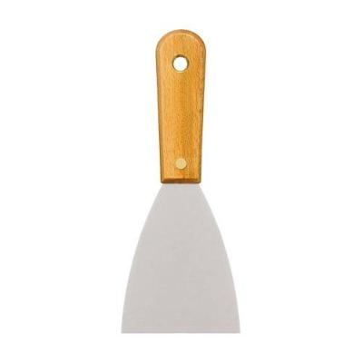 Espátula Condor para Massa Textura e Efeitos Lâmina Aço Inox Cabo Amadeirado 6CM