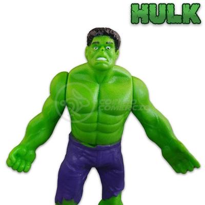 Kit Boneco Colecionável Hulk Nº13 com Action Figure 15CM e Caneca 350ML Verde Smart Bracelet