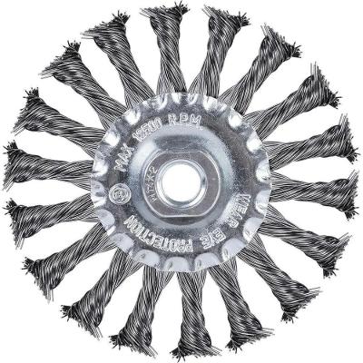 Escova de Aço Circular M14 para Limpeza e Desbaste 114,30MM Worker