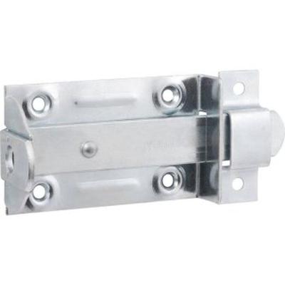 Fecho Chato com porta-cadeado com Acabamento Zincado Cinza Vonder 127MM 12 UNIDADES