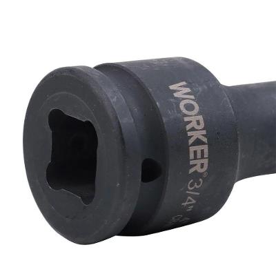 Extensão para Soquete de Impacto 3-4 Worker com Encaixe de 3-4 e Acabamento Fosfatizado