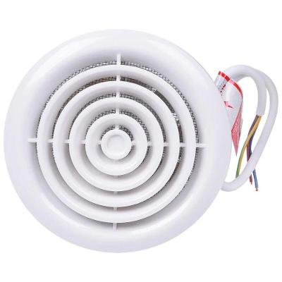Exaustor Liege para Banheiro Redondo com Vazão de 75 M3-H 15 W Branco Liege Cosmetics 110V