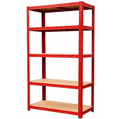 Estante Metálica Worker Modelo Worker 5 Prateleiras Aço Reforçado 45CM Inox 1250KG