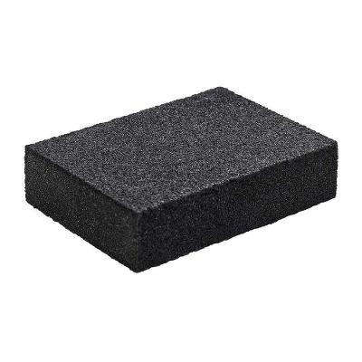 Esponja Abrasiva Grão 80 Lixamento e Acabamento Preto Worker 100X70X25MM