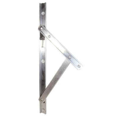 Ferragem para Portas e Janelas Maxiar Mecanismo para Janela de Ferro Zinc Par Perfil 40CM