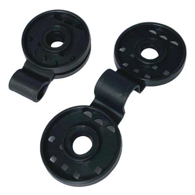 Ferragem Conector Clip com Ponte Fixação Telas Sombreamento Integrada Preto Kala 25 Unidades
