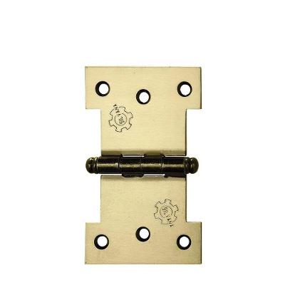 Dobradiça Palmela Silvana 3.1-2 Zinco Encaixe para Portas de Madeira Mista Bivolt