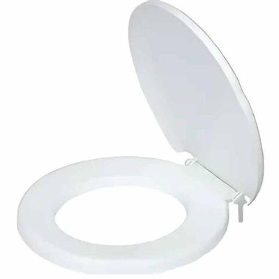 Assento Sanitário Universal Plástico Parafusado Almofadado Branco Herc