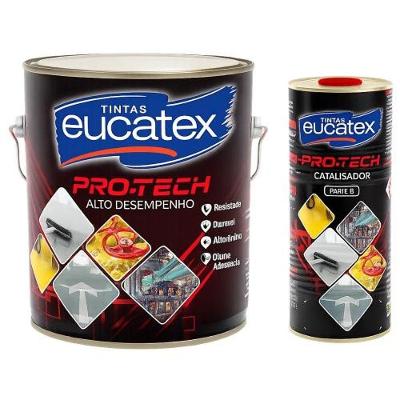 Esmalte Epóxi Pro-tech com Alta Resistência Vermelho Eucatex 18L