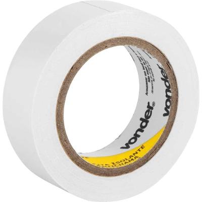 Fita Isolante 1137191023 Antichama Aderência Superior Branco Vonder 19MM X 10M