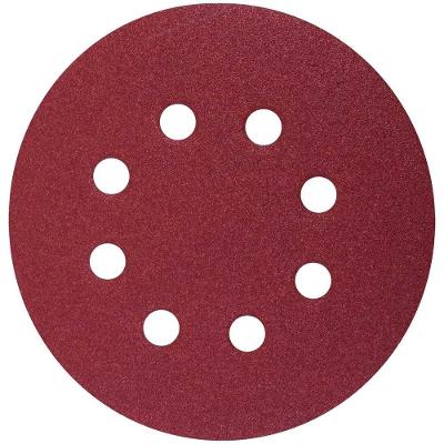 Discos de Lixa Tipo Velcro G320 Acabamento Ultrafino Cinza Worker 10 PEÇAS