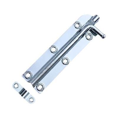 Ferrolho Fio Redondo Leve 5'' Zincado Bivolt para Portao e Porta Acabamento Resistente Loth