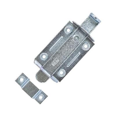 Ferrolho com Porta Cadeado 774 para Trava de Portao Zincado Bivolt Loth