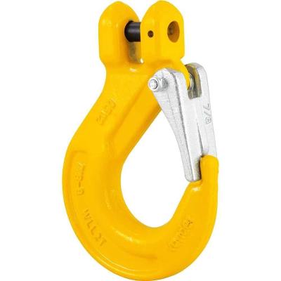 Gancho Clévis Vonder Plus com Trava 2,0 Toneladas Grau 8 Amarelo