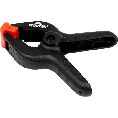 Grampo Multiuso 2 Worker para Pressao e Fixacao com Sistema de Mola em Fibra de Nylon Worker