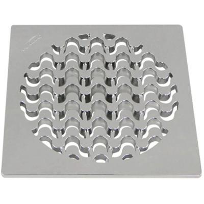 Grelha para Ralo Copacabana com Maior Escoamento Prata Amanco 150MM