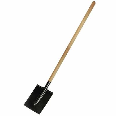 Pá Cortadeira Vanga Quadrada com Corte Preciso Aço Carbono Especial Inox Kala 26CM