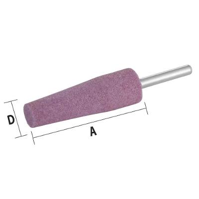 Ponta Montada 351652 para Retifica com Haste 1-4 24x6,5mm Worker
