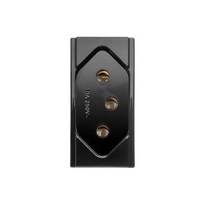 Módulo Interruptor Paralelo Brava com Acionamento Prático Preto Soprano 20AX250V