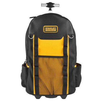 Mochila para Ferramentas FMST514196 com Rodas e Alça Telescópica Preto e Laranja Stanley 30KG