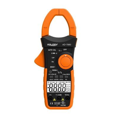 Multímetro AD-7880 com Alta Precisão e Display LCD Iluminado Solden