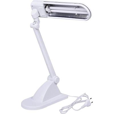 Luminária de Mesa Fluor Iluminação Fluorescente Branco Hidromel 220V