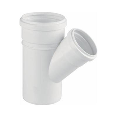 Junção Y Esgoto 75X75MM com Bolsa Soldável em PVC para Tubulação Plastubos