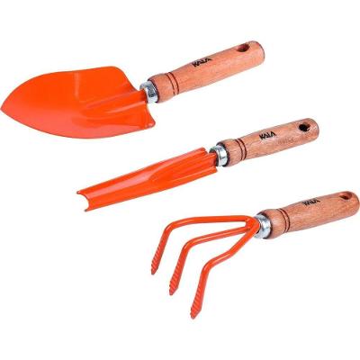 Kit de Jardinagem Kala com 3 Peças: Pazinha Larga e Escardilho e Arrancador de Inço com Cabo