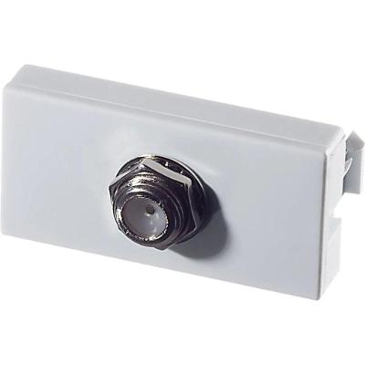 Módulo Tomada Petra com Design Arrojado Branco Mec Tronic Bivolt