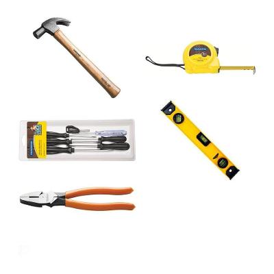Kit Ferramentas Obra Profissional com Martelo Trena Nível Alicate Tramontina