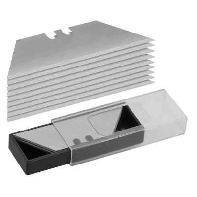 Lâmina de Estilete 60X0,5MM para Corte Preciso em Aço Carbono Trapezoidal Worker 10 Unidades