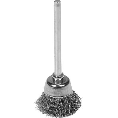Jogo de Escovas Inox Worker 3 Peças 1-8" (3,2mm) com Copo 12mm e Circular 25mm