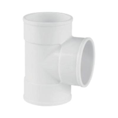 Conexão para Esgoto Tê 40 X 40mm PVC com Bolsa Soldável Plastubos
