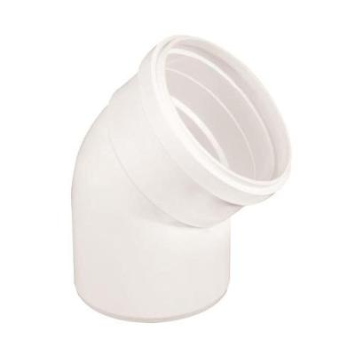Conexão para Esgoto Joelho 45° com Ângulo Eficiente 75MM Corr Plastik