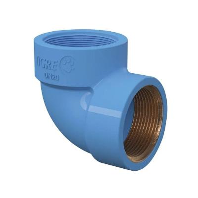 Conexão para Água Fria Joelho 90° Rosqueável com Bucha de Latão 3-4 com Instalação Prática Tigre