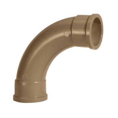 Conexão para Água Fria Curva 90 Graus Soldável Fácil Manuseio Branca Tigre 50MM