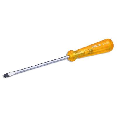 Chave de Fenda 1-8x6 com Ponta Chata Estreita Kala Ferramenta Manual Bivolt