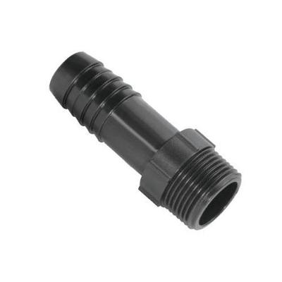 Conexão Hidráulica Adaptador B 3-4 Espigão e Roscável em Polietileno Preto Amanco 3-4"