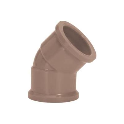 Joelho Soldável 45° X 20mm PVC 6,3 PN 750 KPA Junta Soldável Amanco