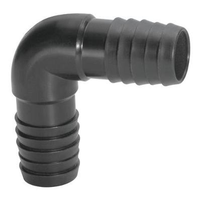 Joelho Liso 913 para Baixa Pressao Preto Amanco Polietileno 1-2''