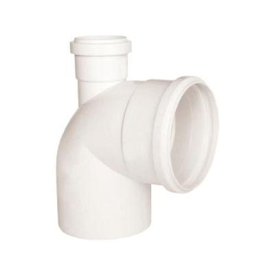 Joelho 90° com Visita Esgoto Conexão 90° com Acesso para Manutenção Cinza Corr Plastik 100X50MM