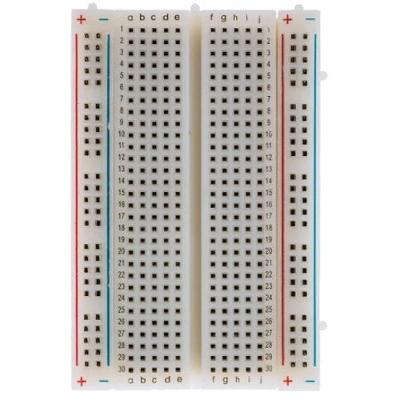 Placa de Prototipagem MSB-405 para Testes de Circuitos 400 Furos Contatos Niquelados Icel