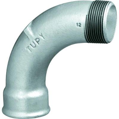 Conexao Hidraulica Curva Macho Femea 2 para Agua Gas Vapor Oleo Tupy